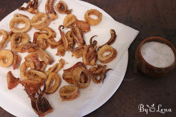 Italian Fried Calamari - Step 17