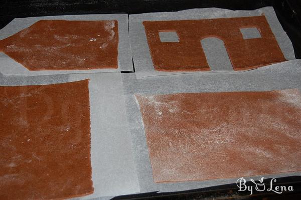 Easy Gingerbread House - Step 10