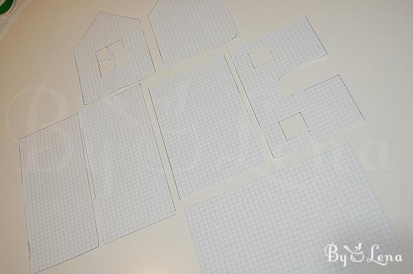 Simple Homemade Gingerbread House - Step 4