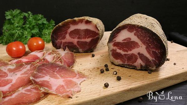 Homemade Capicola Coppa 