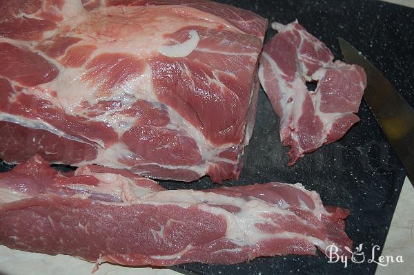 Grilled Pork Shoulder Steaks - Step 2