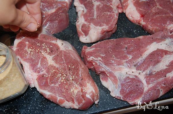 Grilled Pork Shoulder Steaks - Step 5