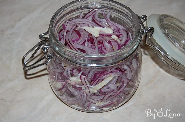 Easy Pickled Red Onions - Step 6