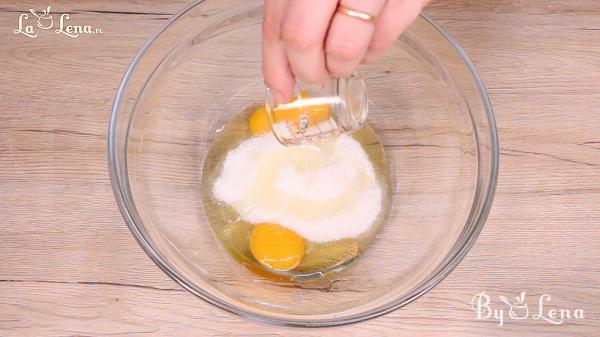 Condensed Milk Pound Cake - Step 1