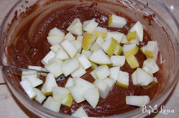 Chocolate Pear Bread - Step 7