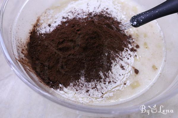 Simple Chocolate Banana Bread - Step 4