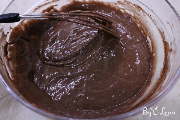Simple Chocolate Banana Bread - Step 5