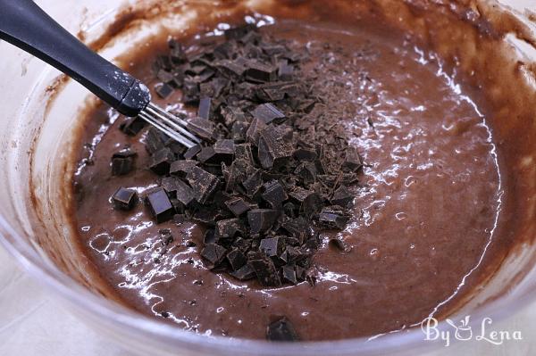 Simple Chocolate Banana Bread - Step 6