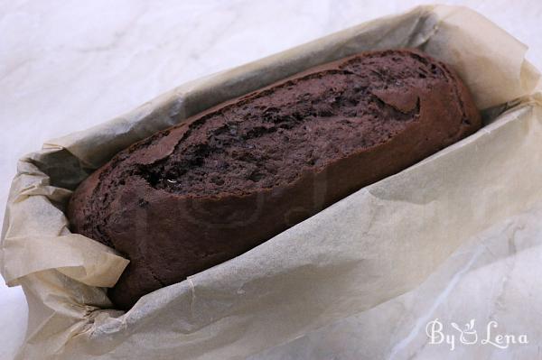 Simple Chocolate Banana Bread - Step 8
