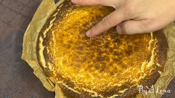 San Sebastian Cheesecake - Step 8