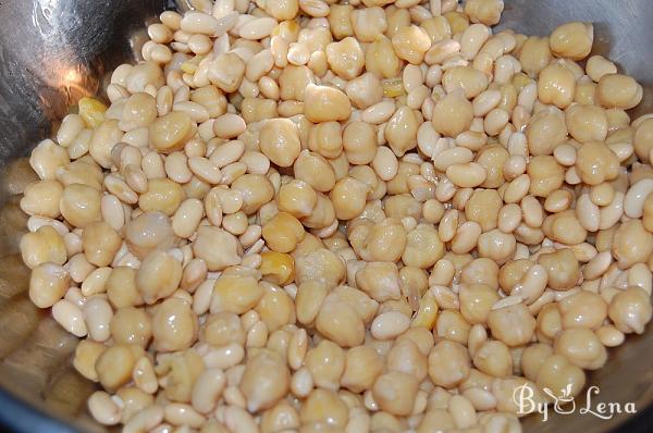 Chickpea and Soy Burgers - Step 1