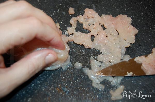 Quick Cheesy Chicken Fritters - Step 2