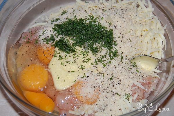 Quick Cheesy Chicken Fritters - Step 5