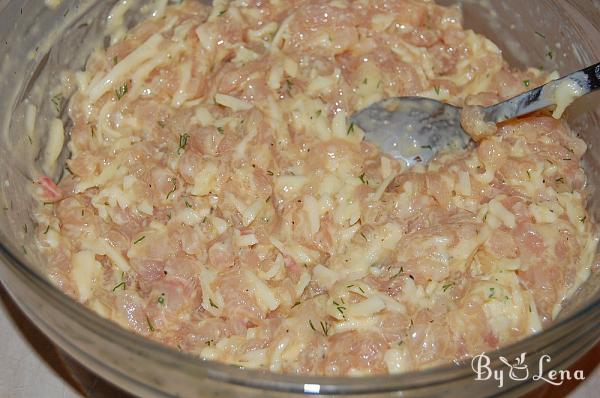 Quick Cheesy Chicken Fritters - Step 6