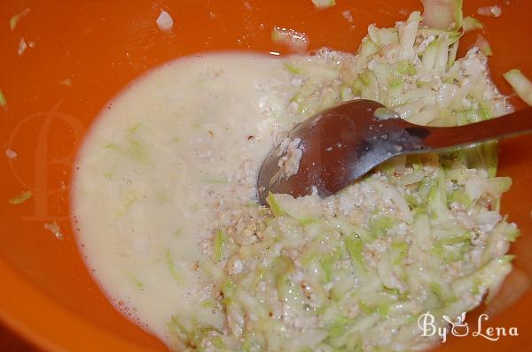 Zucchini Oat Fritters - Step 4