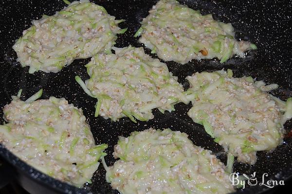 Zucchini Oat Fritters - Step 5