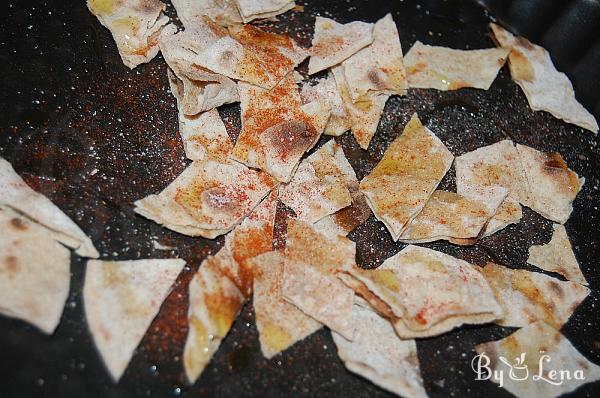 Quick Pita Chips - Step 2