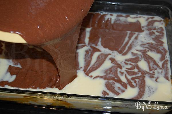 Easy Chocoflan Cake - Step 12