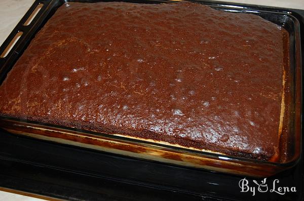 Easy Chocoflan Cake - Step 14