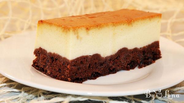 Easy Chocoflan Cake - Step 20