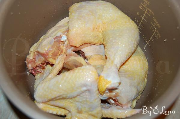 Romanian Sour Chicken Soup - Low Carb Version - Step 1