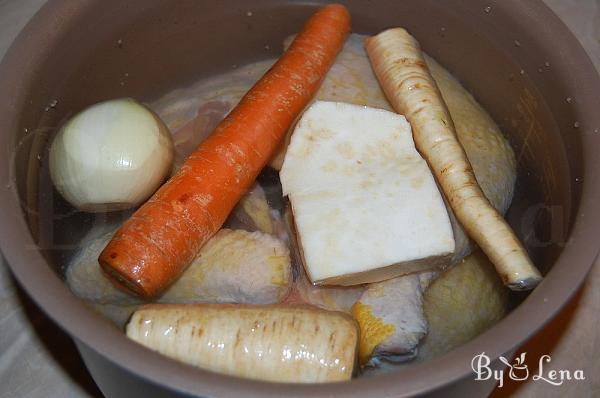 Romanian Sour Chicken Soup - Low Carb Version - Step 2