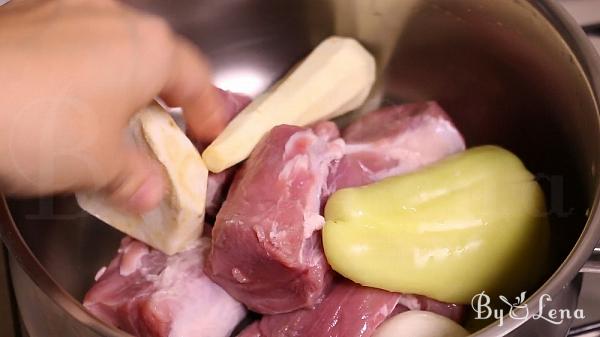 Ukrainian Borscht Soup - Step 1