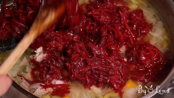 Ukrainian Borscht Soup - Step 15