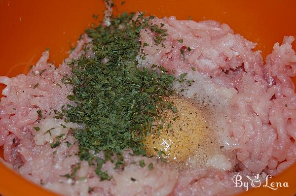 Zucchini Soup with Meatballs - Step 2