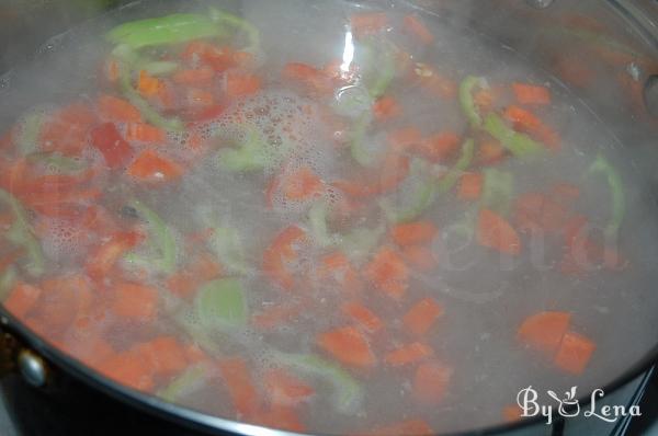 Moldovan Fish soup with Corn Groats - Step 5