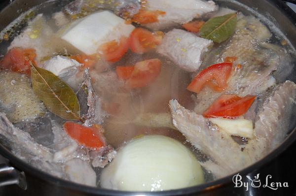 Chicken Soup with Green Beans - Step 1