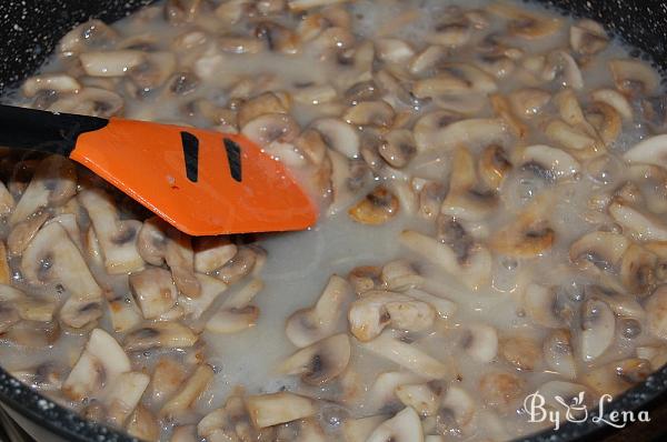 Romanian-Style Creamy Chicken and Mushroom Stew - Step 8