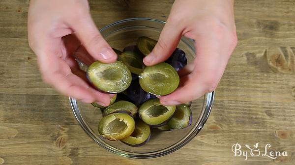 Easy Plum Clafoutis - Step 2