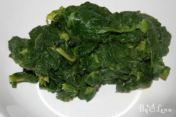 Spinach Feta Pancakes - Step 1