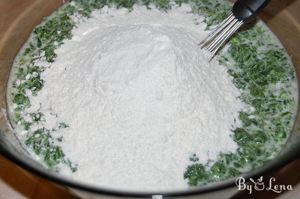 Spinach Feta Pancakes - Step 4