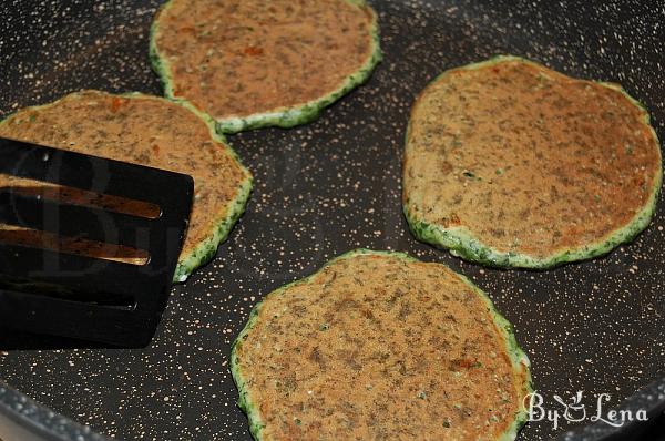 Spinach Feta Pancakes - Step 7