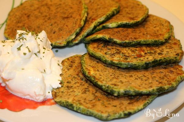 Spinach Feta Pancakes