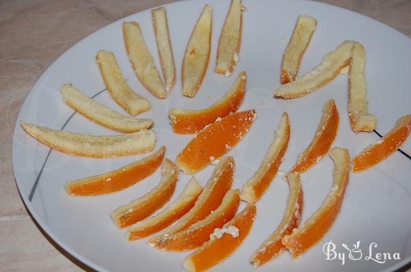 Candied Orange Peel, With Sugar or Low Carb - Step 12