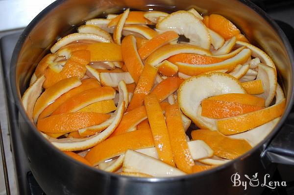 Candied Orange Peel, With Sugar or Low Carb - Step 4