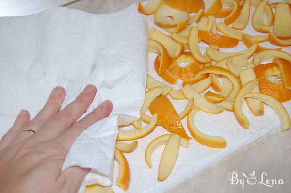 Candied Orange Peel, With Sugar or Low Carb - Step 7