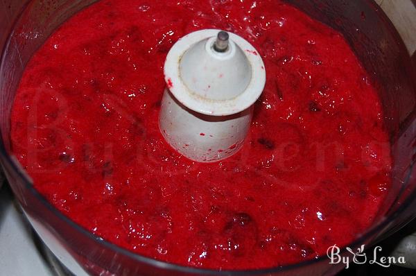 No-Cook Cornelian Cherry Jam - Step 7