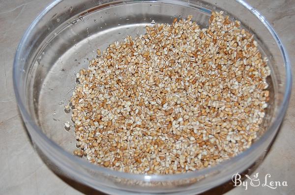 Romanian Coliva or Barley Porridge - Step 2