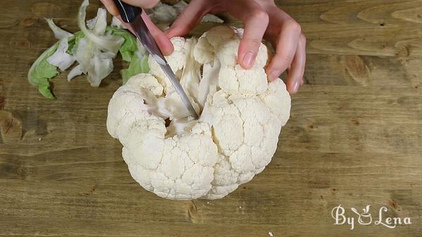 Whole Roasted Cauliflower with Butter - Step 2