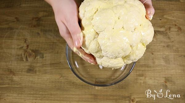 Whole Roasted Cauliflower with Butter - Step 5