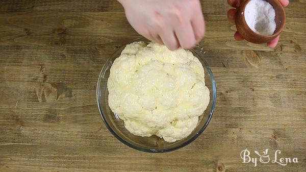 Whole Roasted Cauliflower with Butter - Step 6