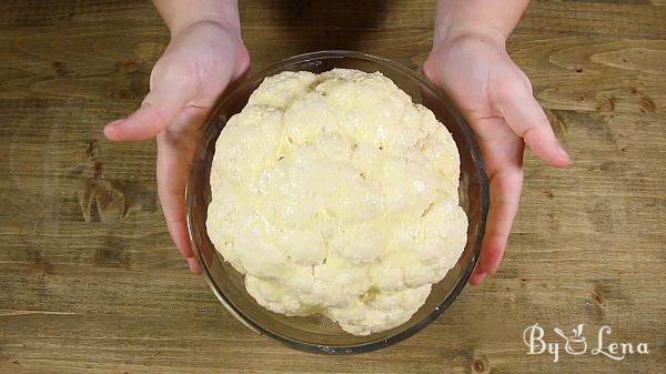Whole Roasted Cauliflower with Butter - Step 7