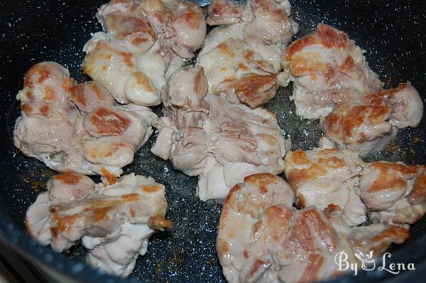 Chicken Rooster Stewed in Red Wine - Step 15