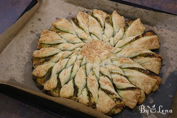 Puff Pastry Appetizer with Pesto - Step 10