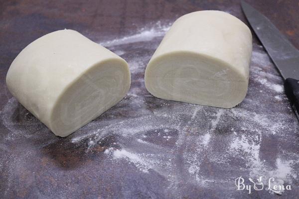 Puff Pastry Appetizer with Pesto - Step 1