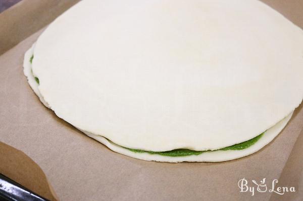 Puff Pastry Appetizer with Pesto - Step 6